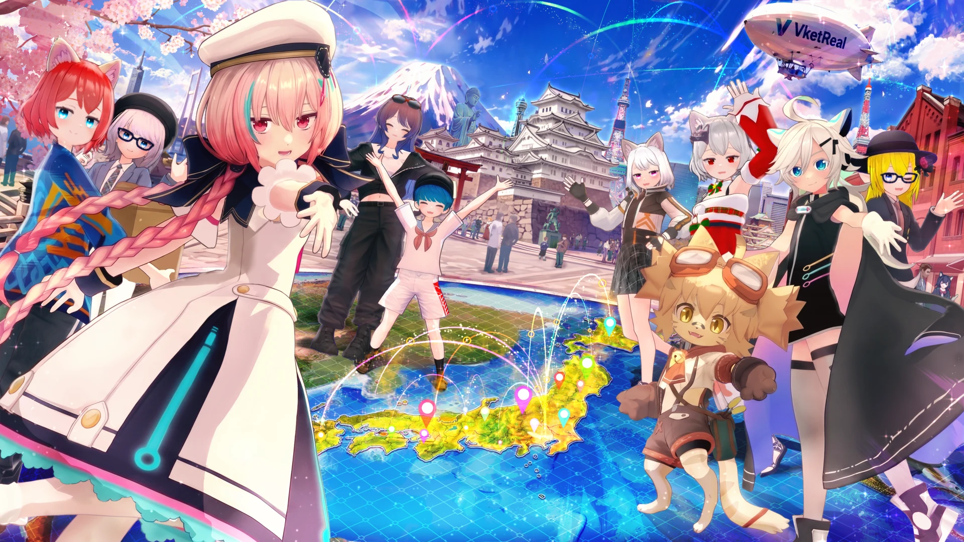 ご当地VketRealのキービジュアル